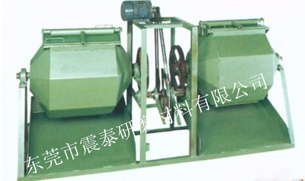 双联滚桶抛光机