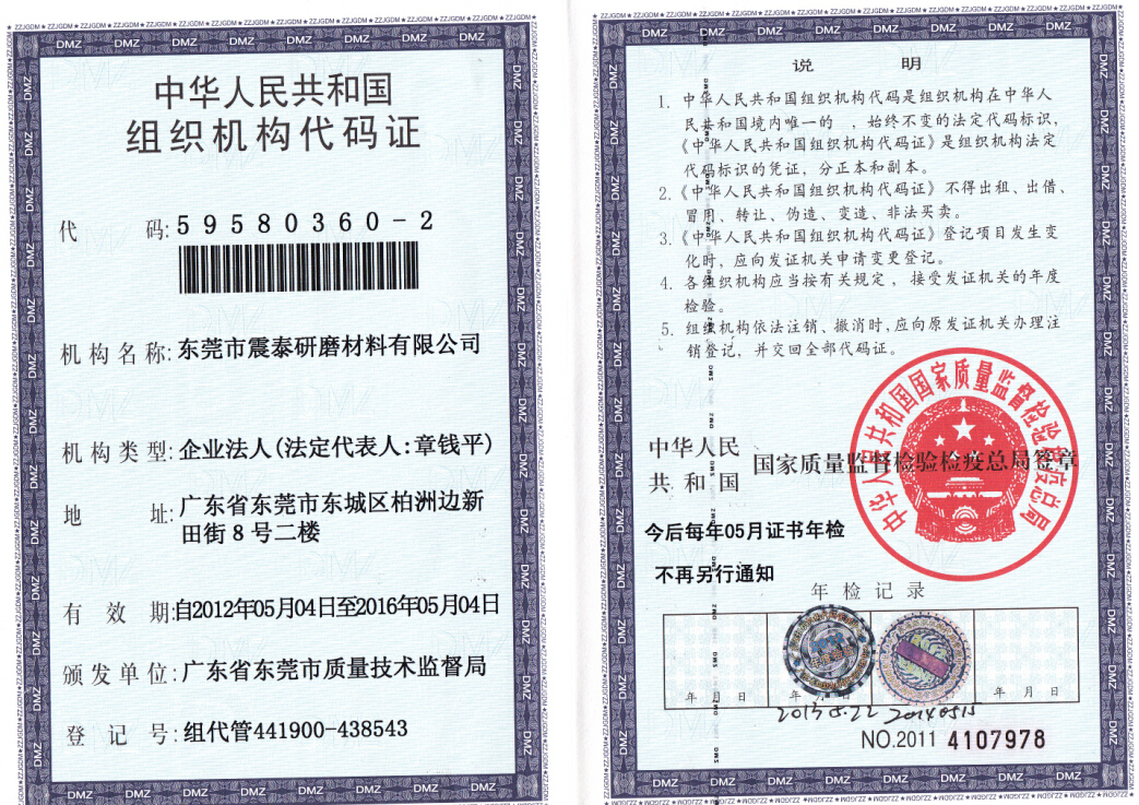 组织机构代码