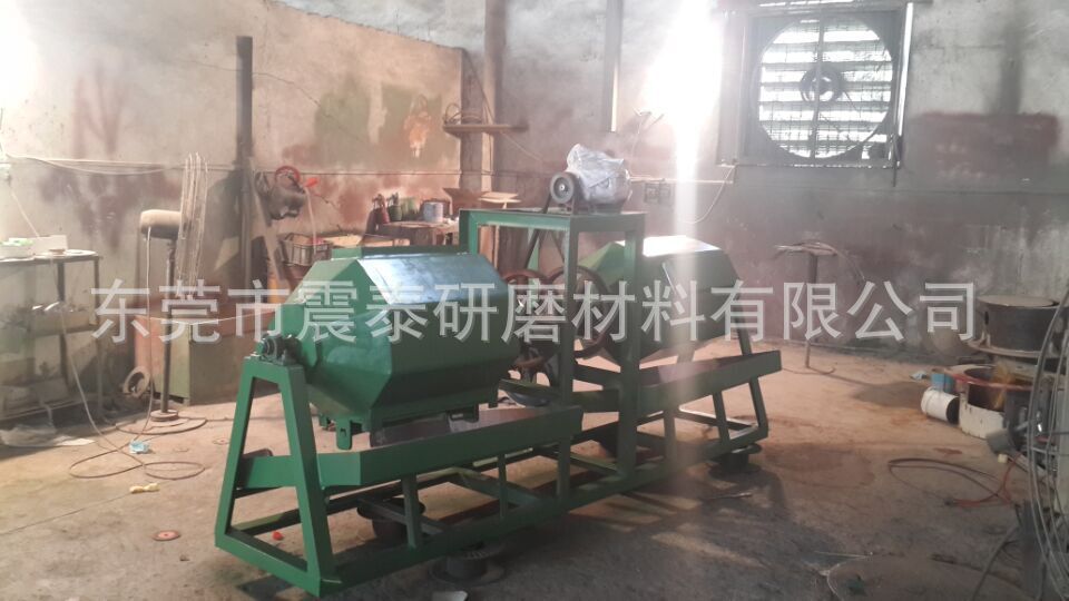 双联橄榄滚筒研磨机